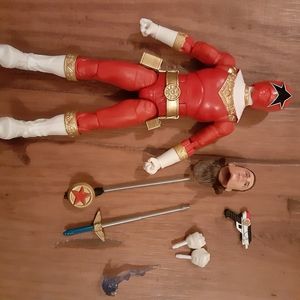 POWER RANGERS LIGHTNING COLLECTION ZEO RED RANGER.
